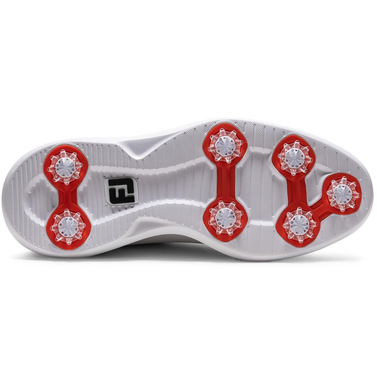 FootJoy FJ Traditions Blucher Golf Shoes White/Black Camo/Cherry