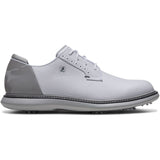 FootJoy FJ Traditions Blucher Golf Shoes White/Grey Camo