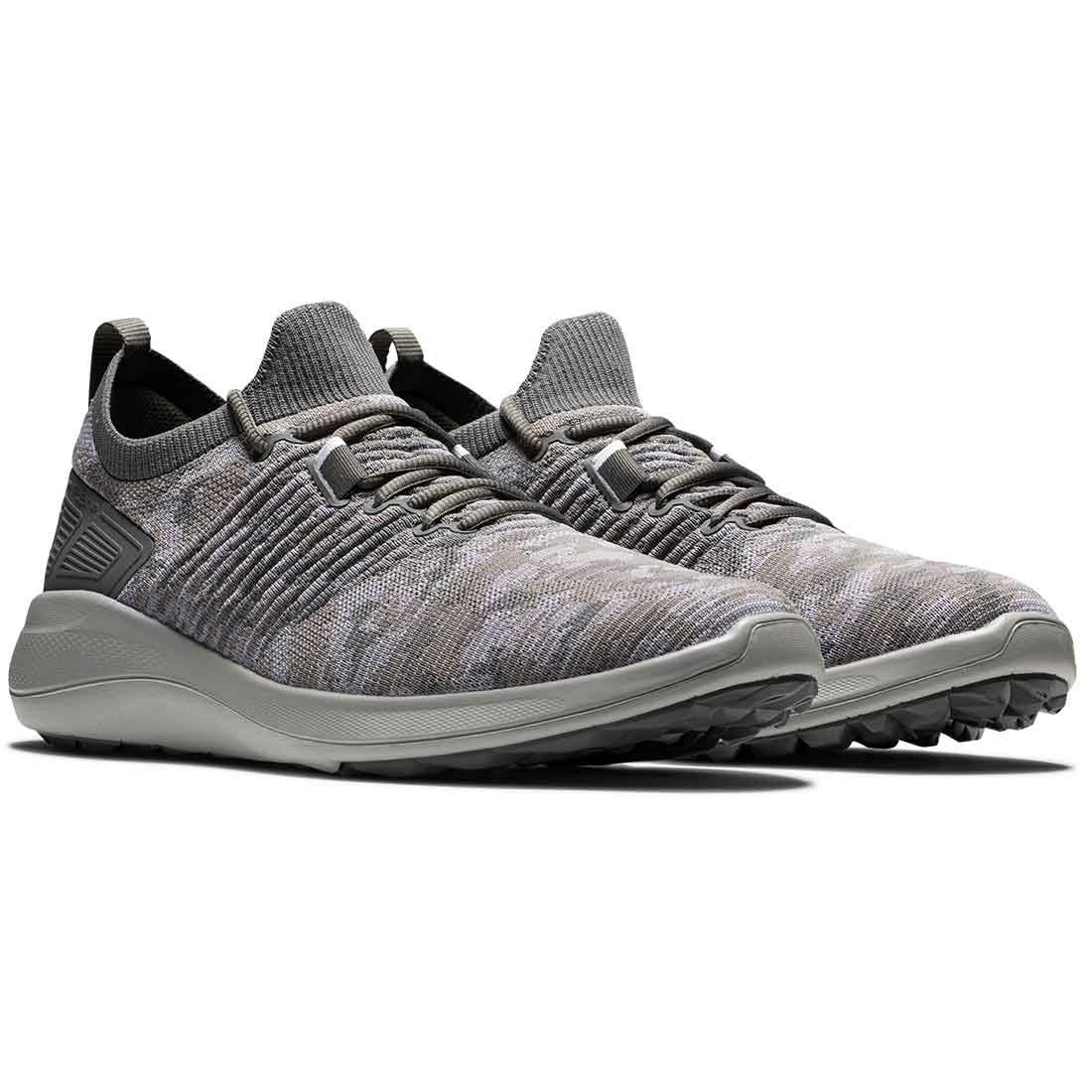 FootJoy FJ Flex XP Golf Shoes Grey Camo Knit