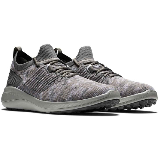 FootJoy FJ Flex XP Golf Shoes Grey Camo Knit