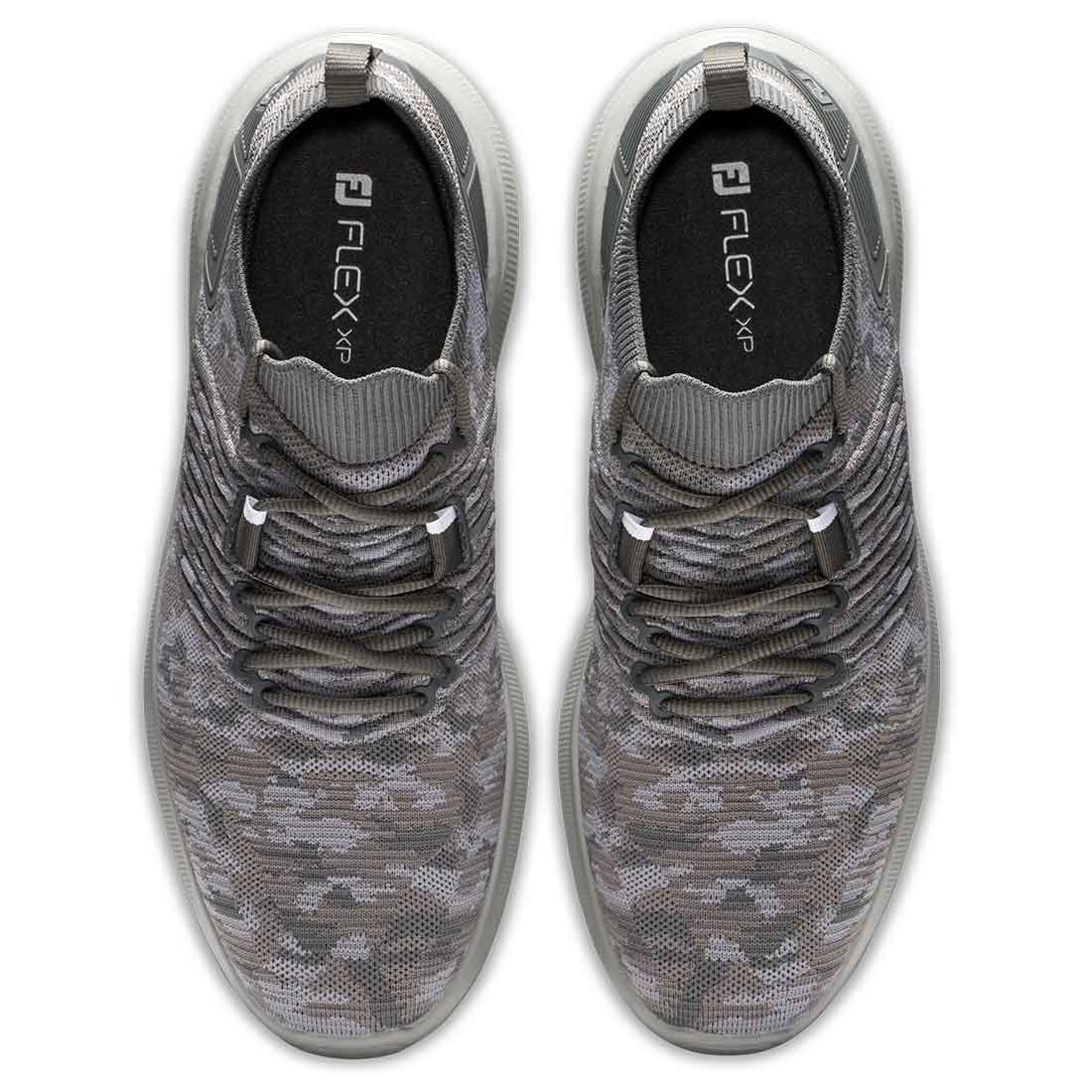FootJoy FJ Flex XP Golf Shoes Grey Camo Knit