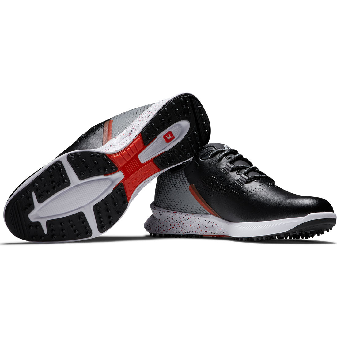 FootJoy FJ Fuel Golf Shoes Black/Red – Golf Discount