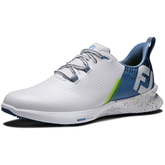 FootJoy FJ Fuel Golf Shoes White/Blue