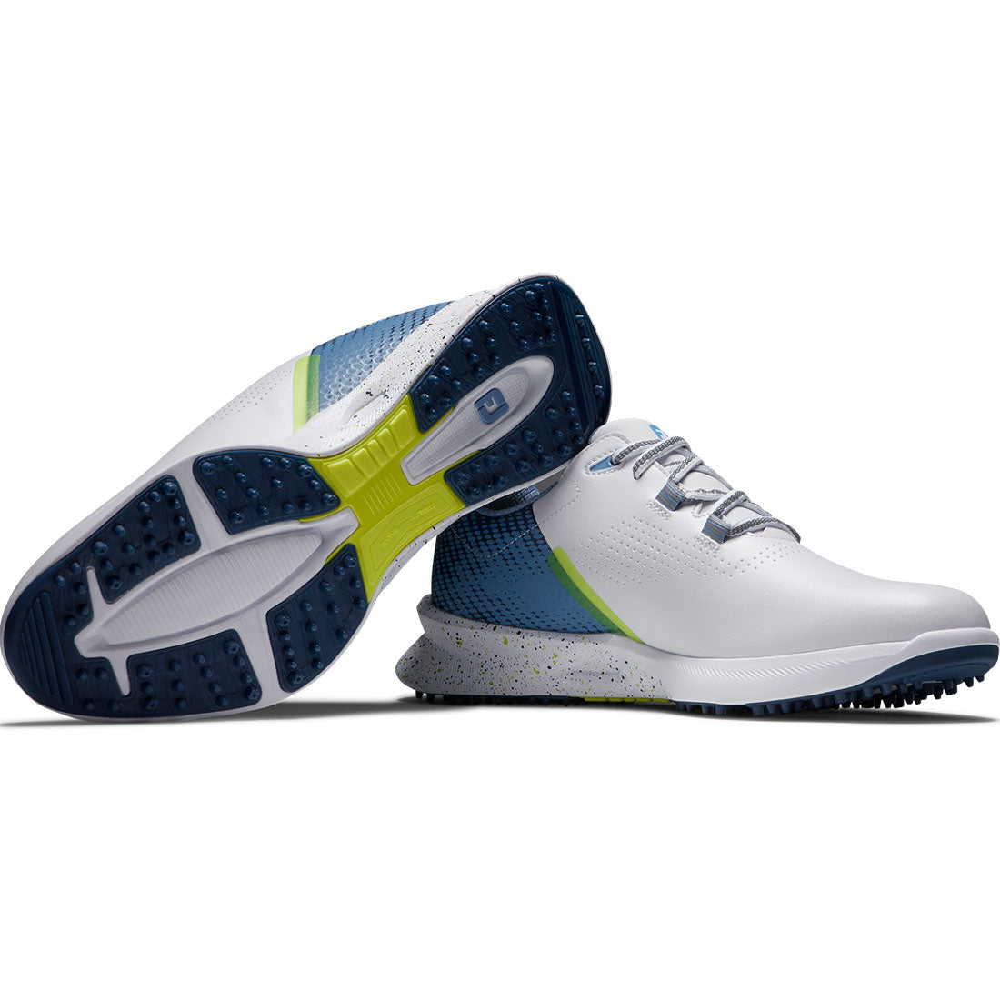 FootJoy FJ Fuel Golf Shoes White/Blue