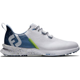 FootJoy FJ Fuel Golf Shoes White/Blue