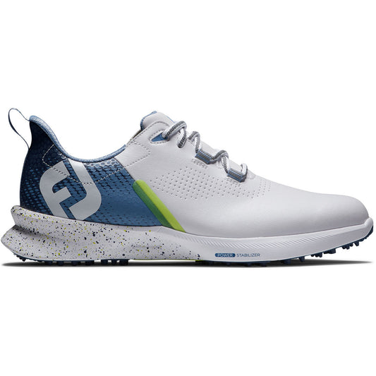 FootJoy FJ Fuel Golf Shoes White/Blue
