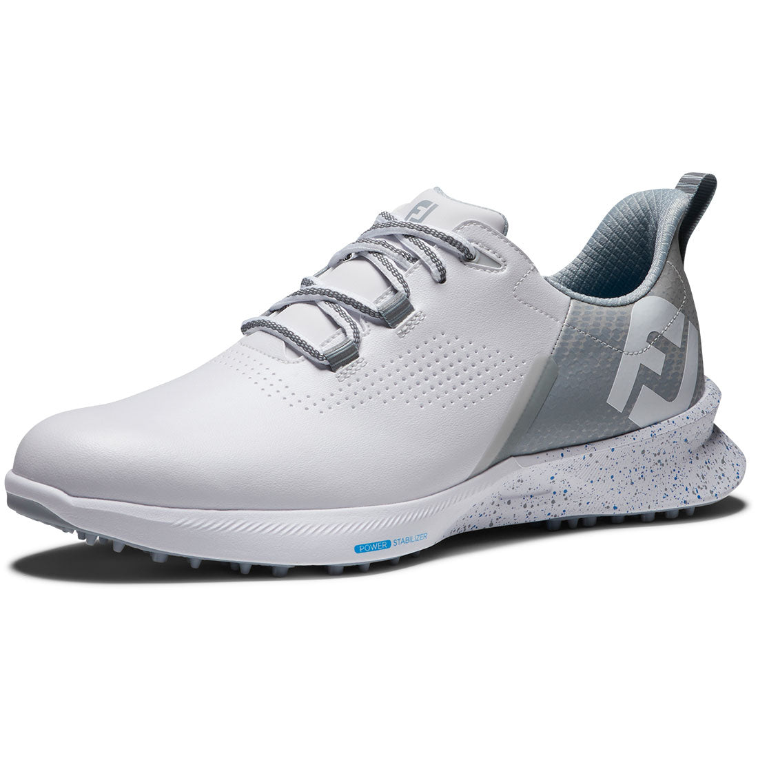 FootJoy FJ Fuel Golf Shoes White/Grey – Golf Discount