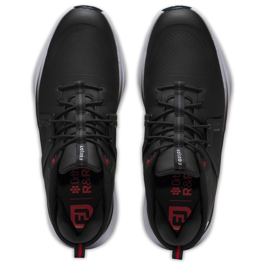 FootJoy HyperFlex Golf Shoes Black/White/Red