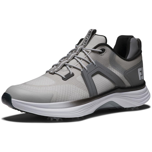 FootJoy HyperFlex Golf Shoes White/Grey/Charcoal