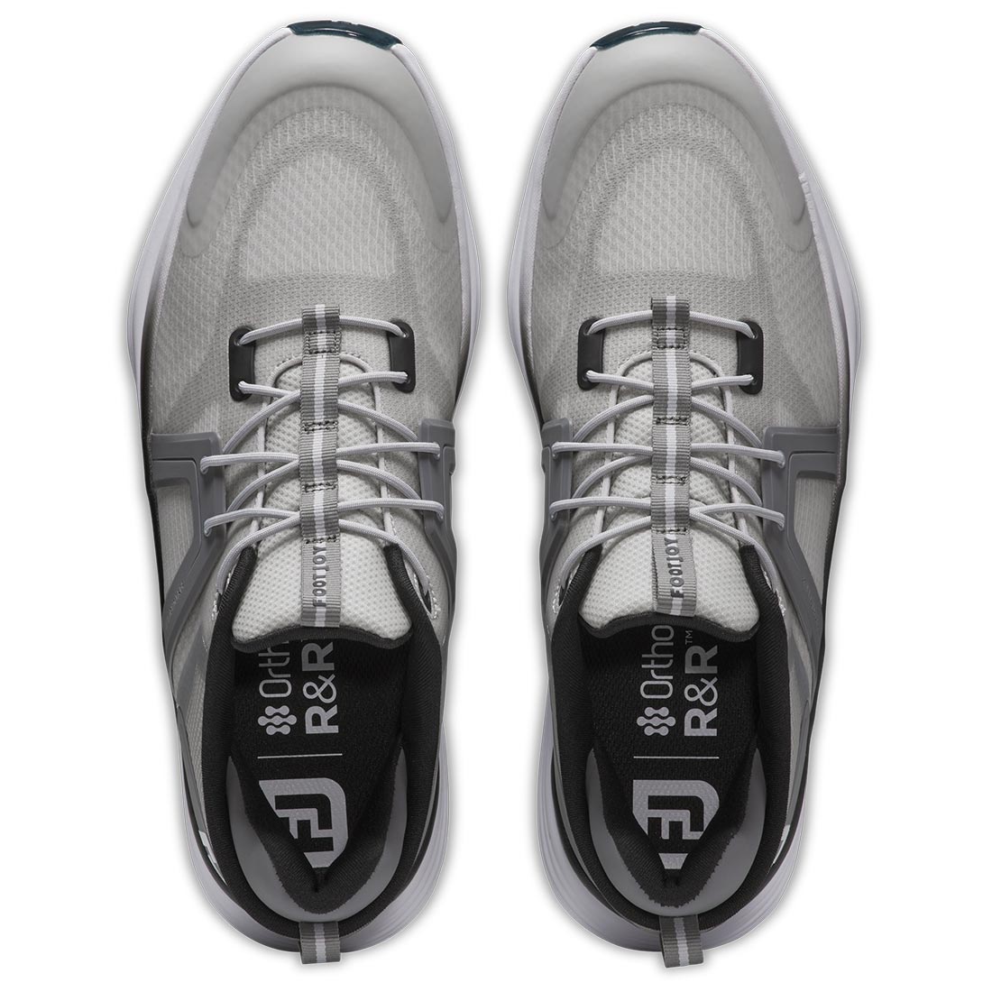 FootJoy HyperFlex Golf Shoes White/Grey/Charcoal – Golf Discount