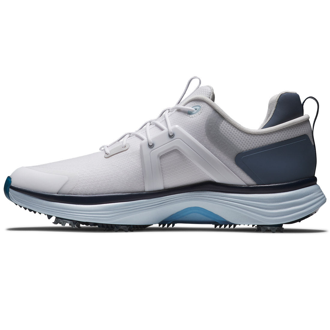 FootJoy HyperFlex Golf Shoes White/Blue – Golf Discount