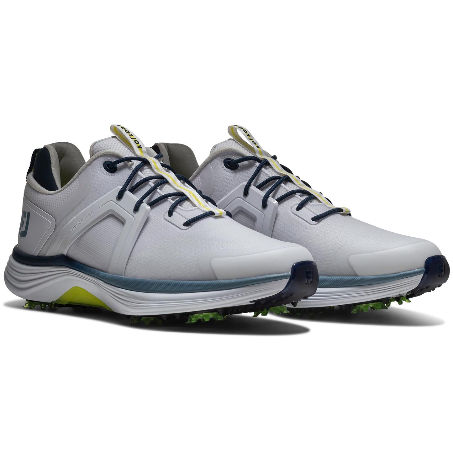 FootJoy HyperFlex Golf Shoes White/Citron/Skyway