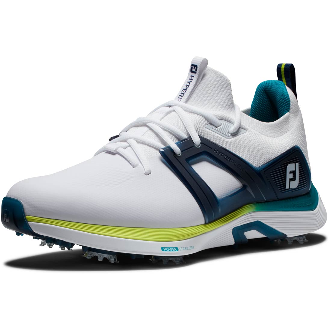 FootJoy HyperFlex Golf Shoes White/Navy/Lime