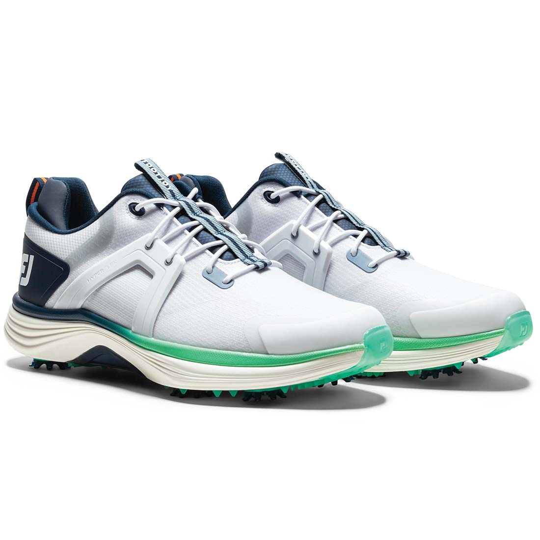 FootJoy HyperFlex Golf Shoes White/Peacoat/Aquamarine