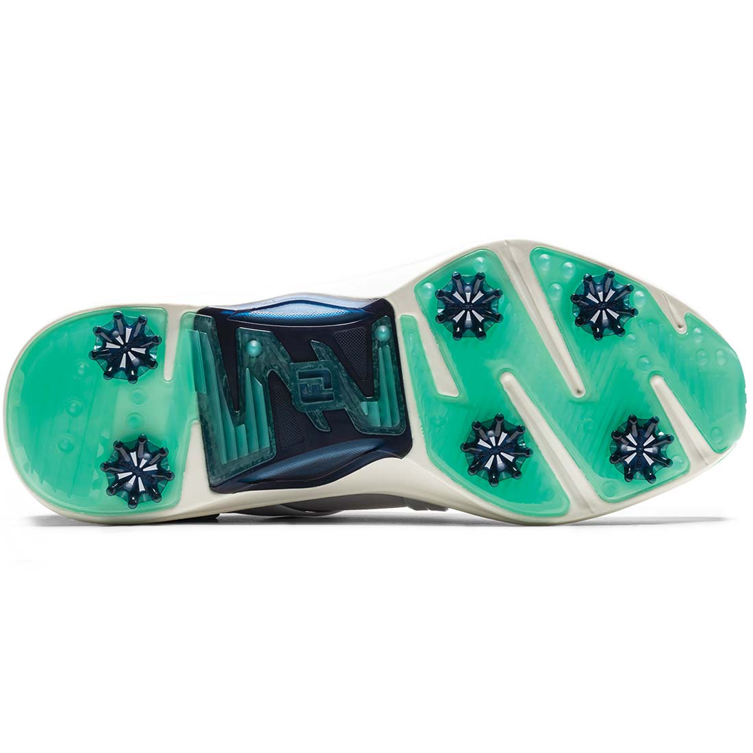 FootJoy HyperFlex Golf Shoes White/Peacoat/Aquamarine