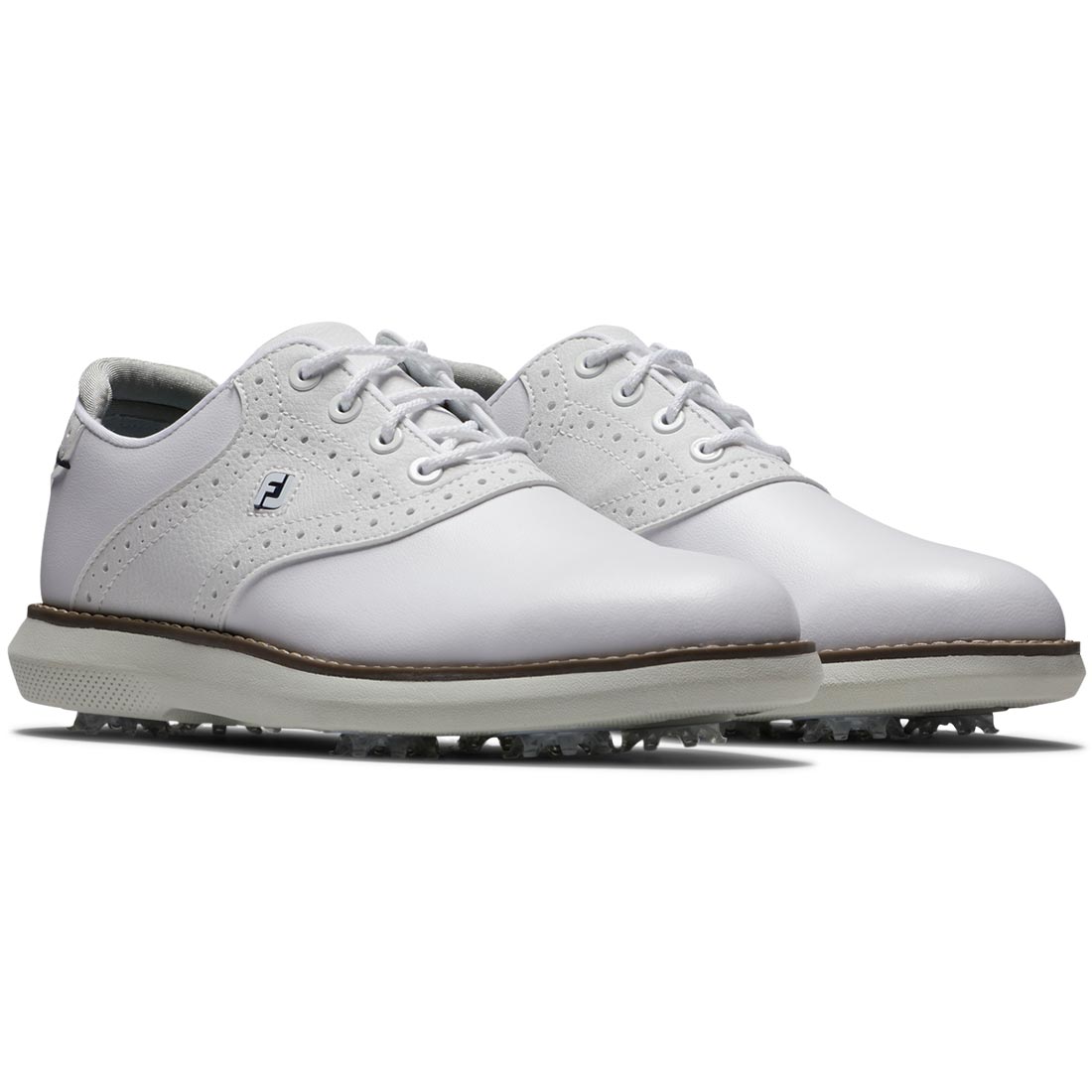FootJoy Juniors Traditions Golf Shoes White – Golf Discount
