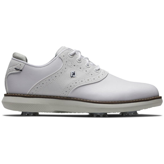 FootJoy Juniors Traditions Golf Shoes White