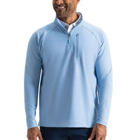 FootJoy Ottoman Stripe Quarter-Zip Golf Pullover