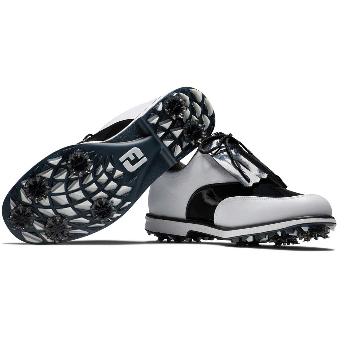 FootJoy Women's Premiere Series Issette Golf Shoes White/Black