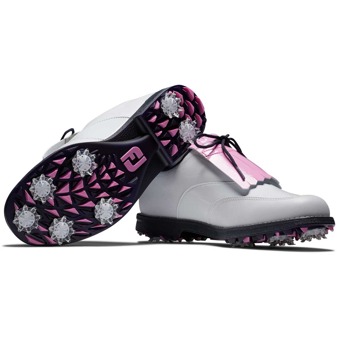 FootJoy Women's Premiere Series Issette Golf Shoes White/Pink