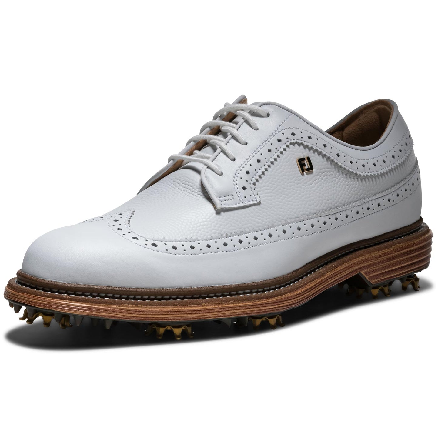 FootJoy Premiere Series Marquis Golf Shoes White/Chestnut