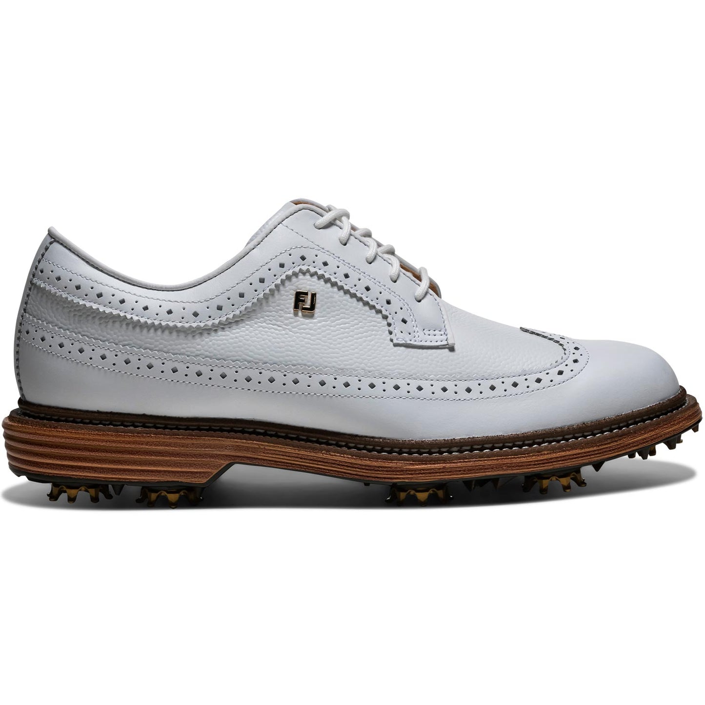 FootJoy Premiere Series Marquis Golf Shoes White/Chestnut
