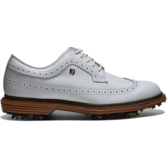 FootJoy Premiere Series Marquis Golf Shoes White/Chestnut