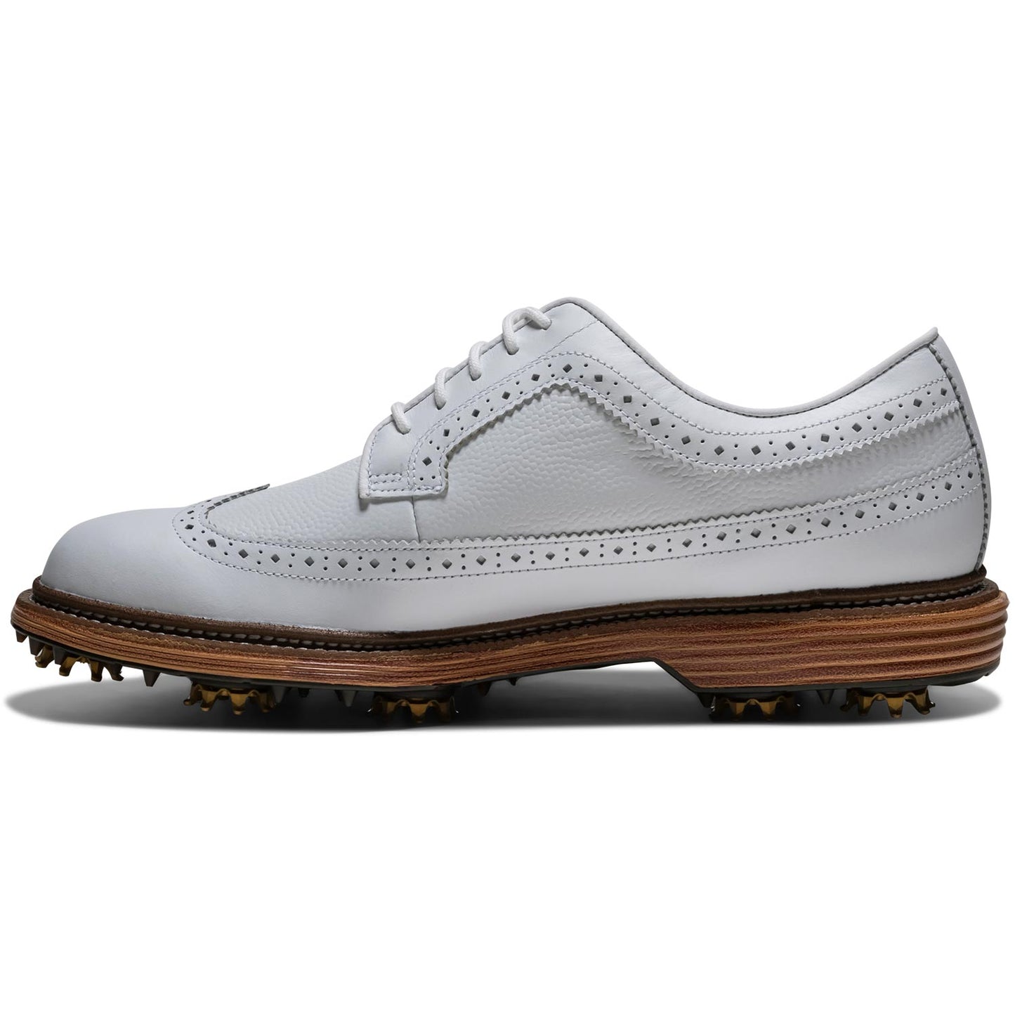 FootJoy Premiere Series Marquis Golf Shoes White/Chestnut