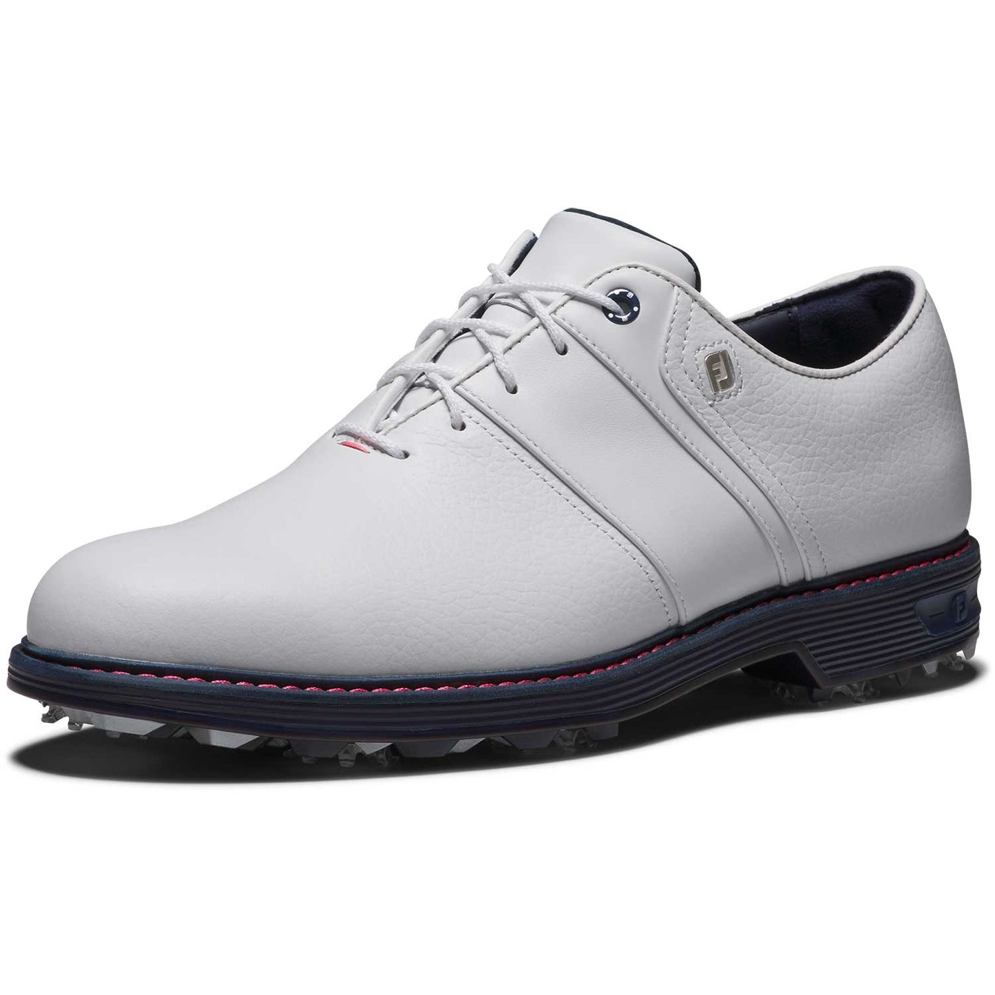 FootJoy Premiere Series Packard Golf Shoes White/Navy/Pink