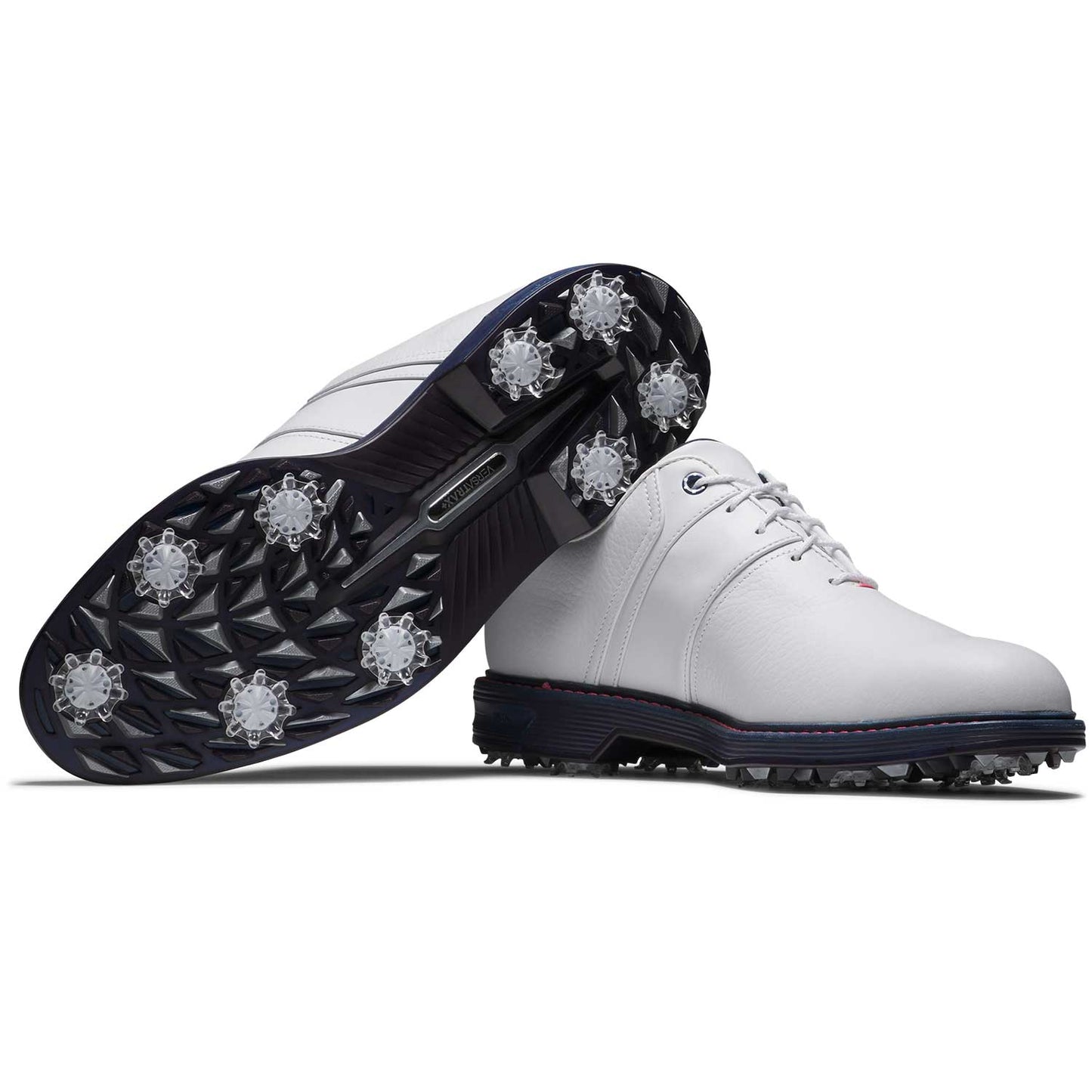 FootJoy Premiere Series Packard Golf Shoes White/Navy/Pink