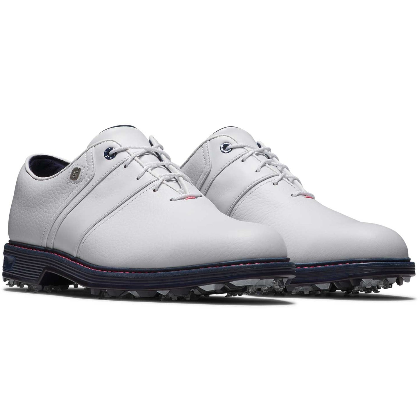 FootJoy Premiere Series Packard Golf Shoes White/Navy/Pink