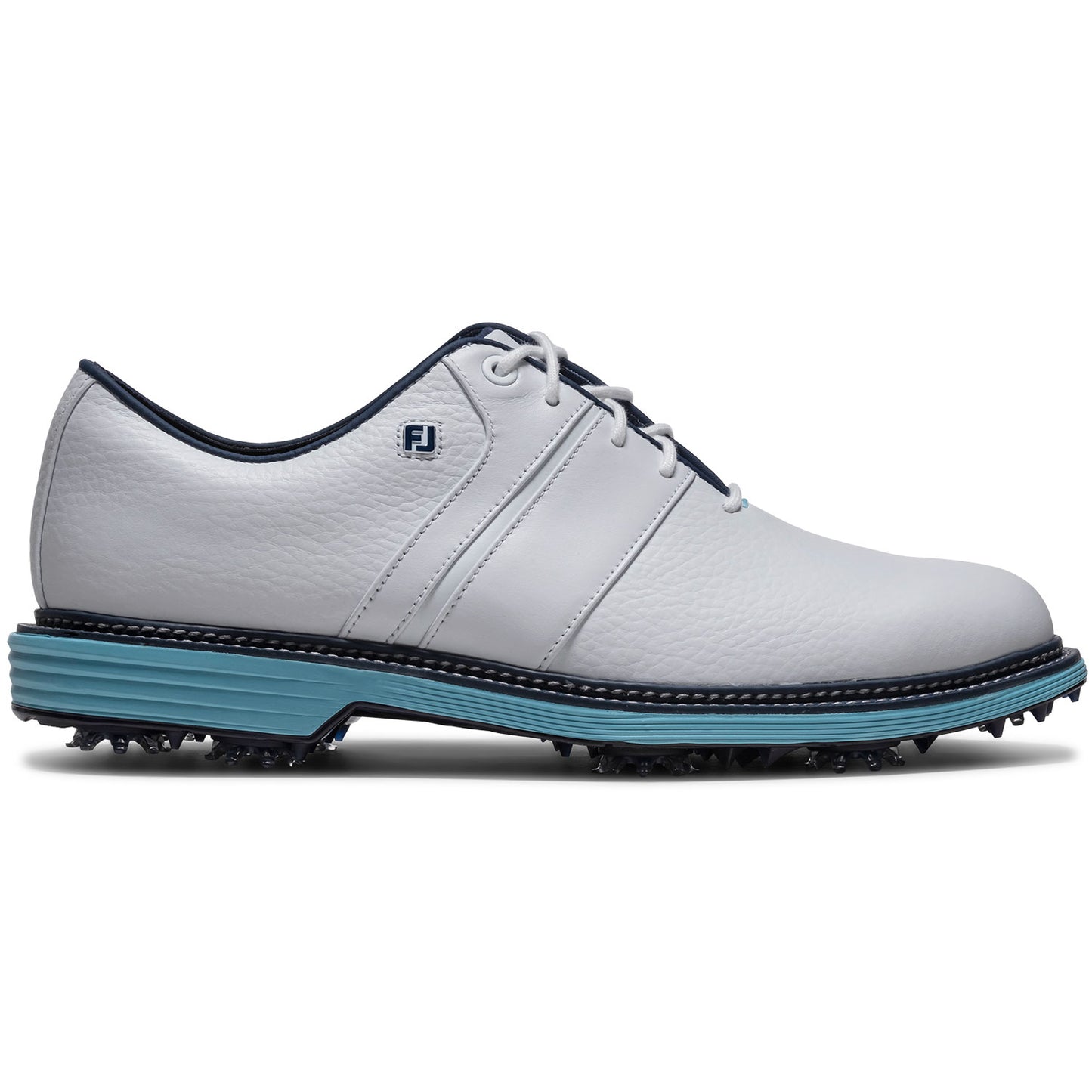 FootJoy Premiere Series Packard Golf Shoes White/Pageant Blue/Retro Blue