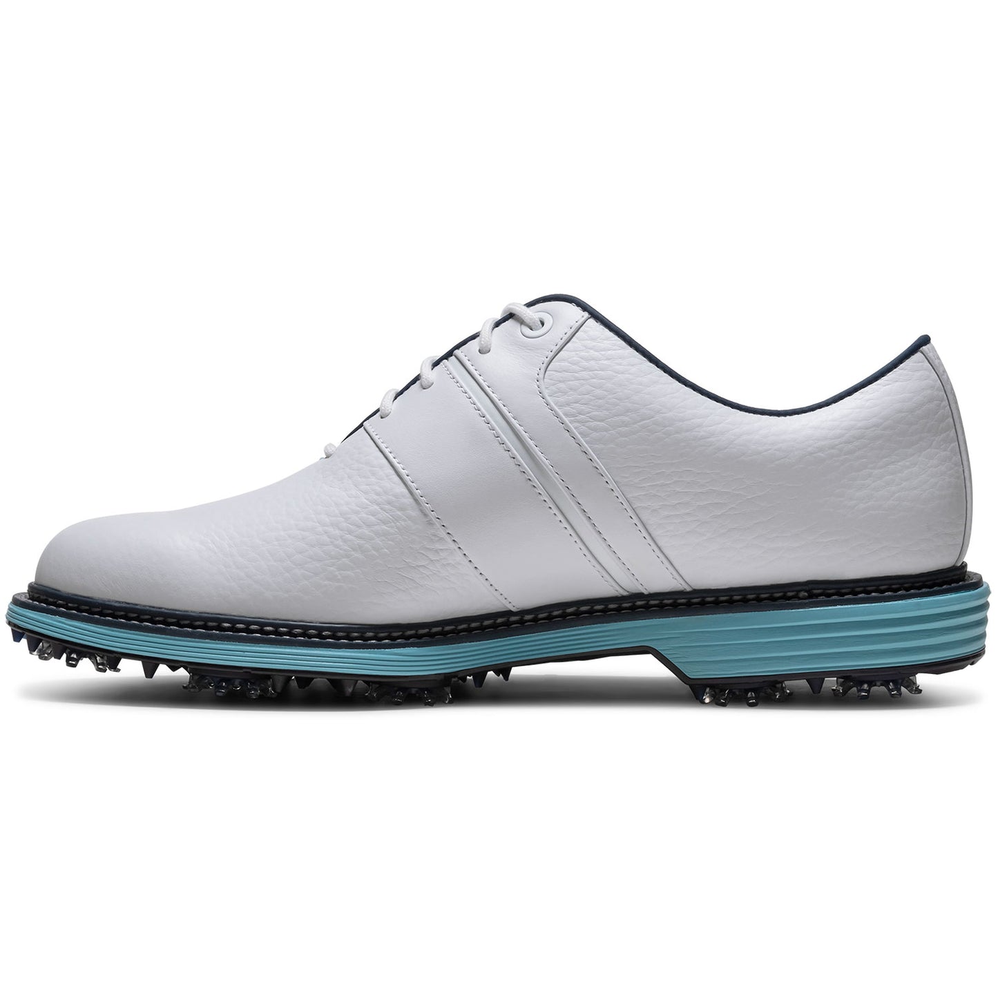 FootJoy Premiere Series Packard Golf Shoes White/Pageant Blue/Retro Blue