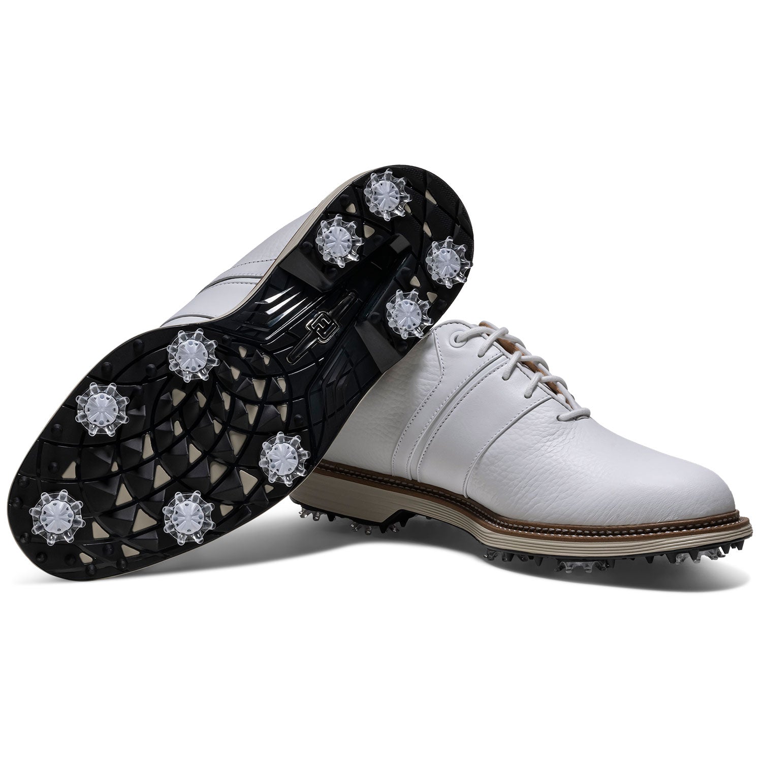 FootJoy Premiere Series Packard Golf Shoes White/White – Golf Discount