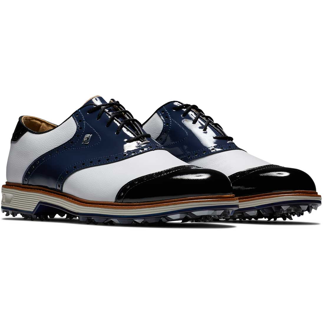 FootJoy Premiere Series Wilcox Golf Shoes Navy/White – Golf Discount