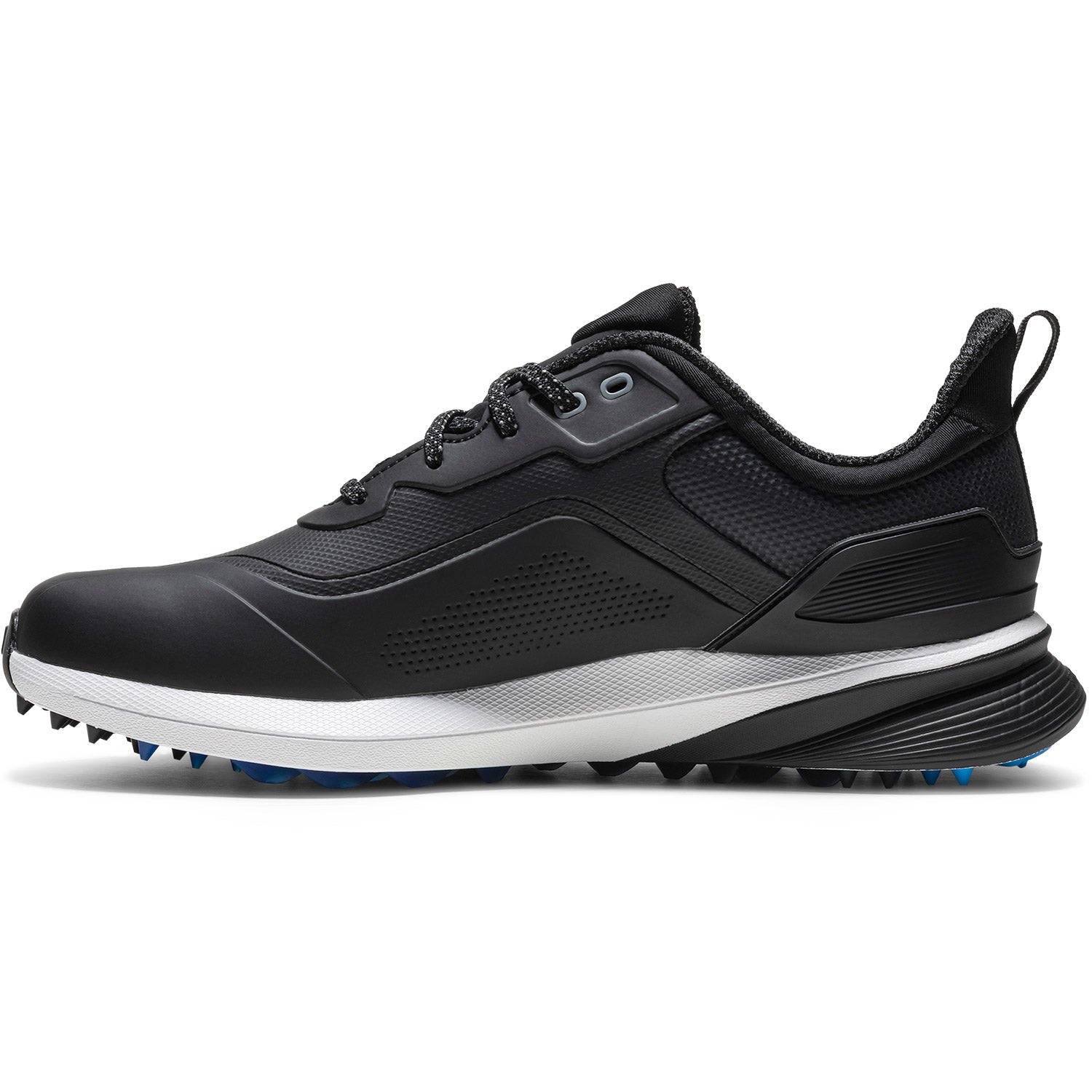 FootJoy Pro/SL Golf Shoes Jet Black/Cobalt/White – Golf Discount