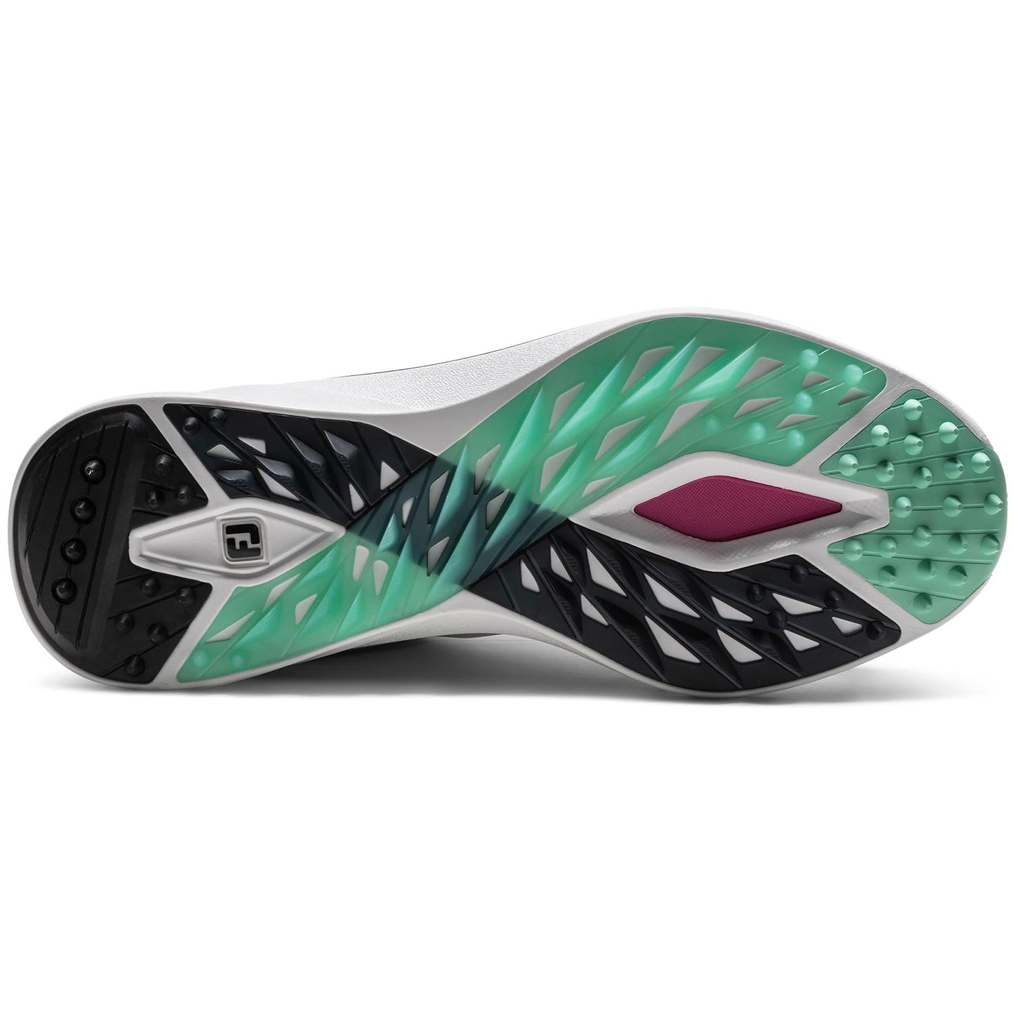 FootJoy Pro/SL Golf Shoes White/Sea Glass/Black