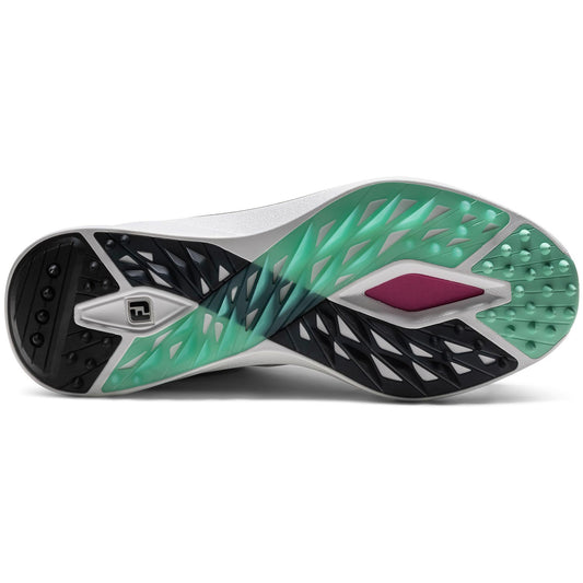 FootJoy Pro/SL Golf Shoes White/Sea Glass/Black