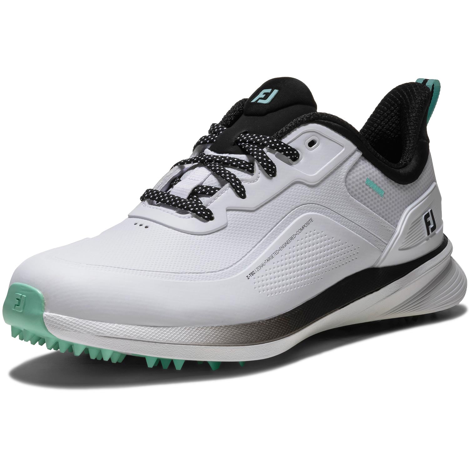 FootJoy Pro/SL Golf Shoes White/Sea Glass/Black – Golf Discount