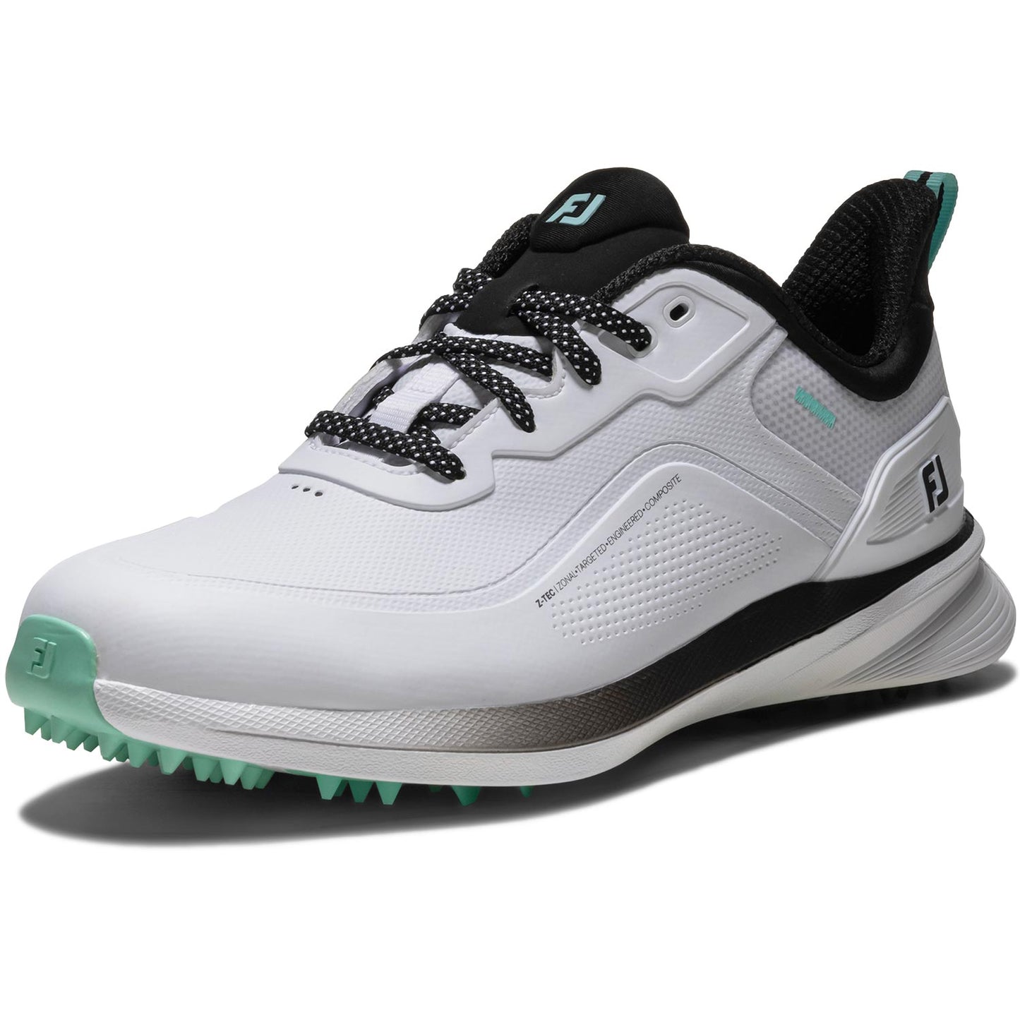 FootJoy Pro/SL Golf Shoes White/Sea Glass/Black