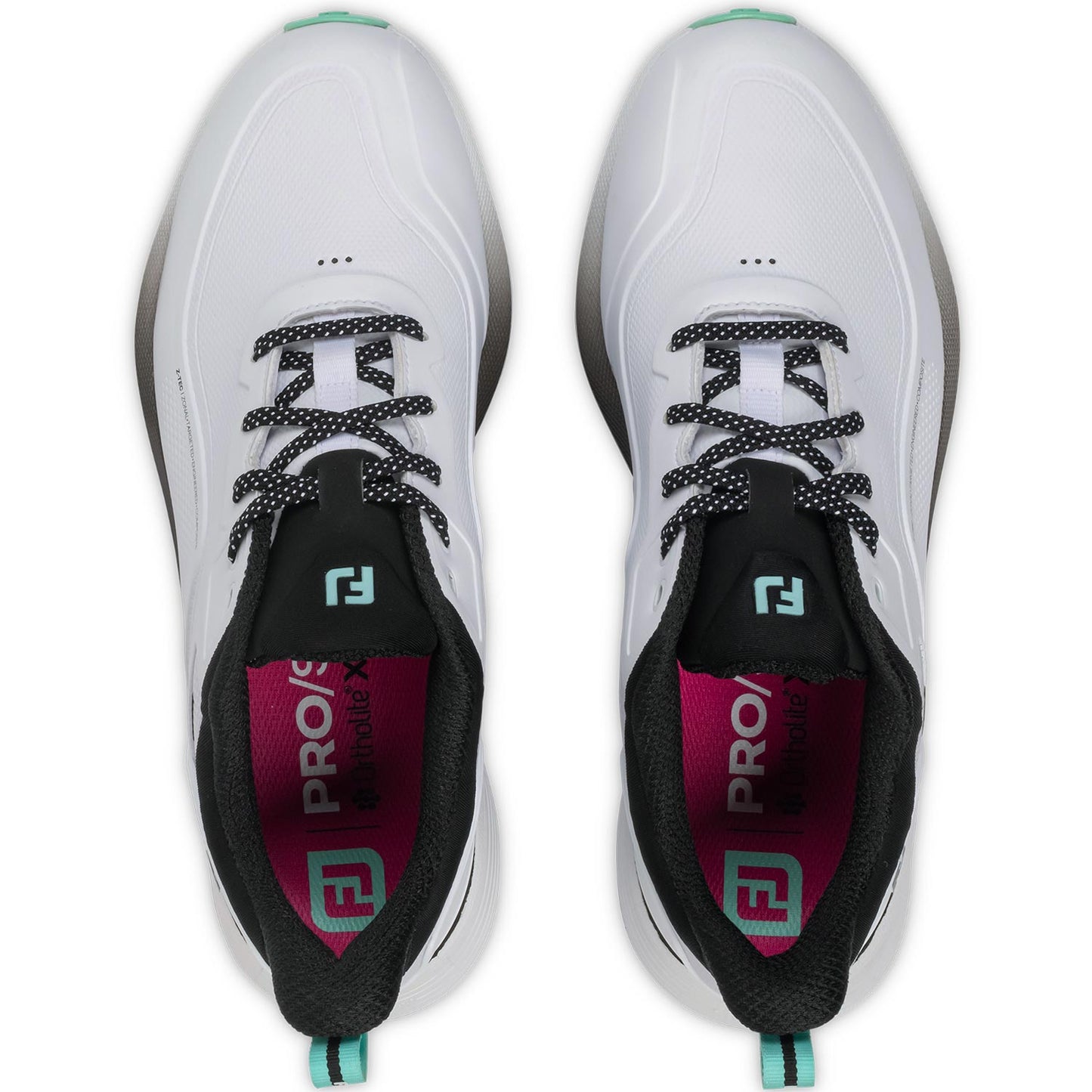 FootJoy Pro/SL Golf Shoes White/Sea Glass/Black