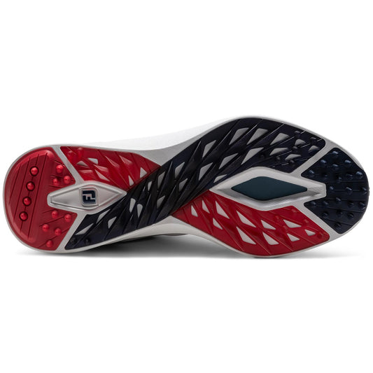 FootJoy Pro/SL Golf Shoes White/Steel Blue/Peacoat