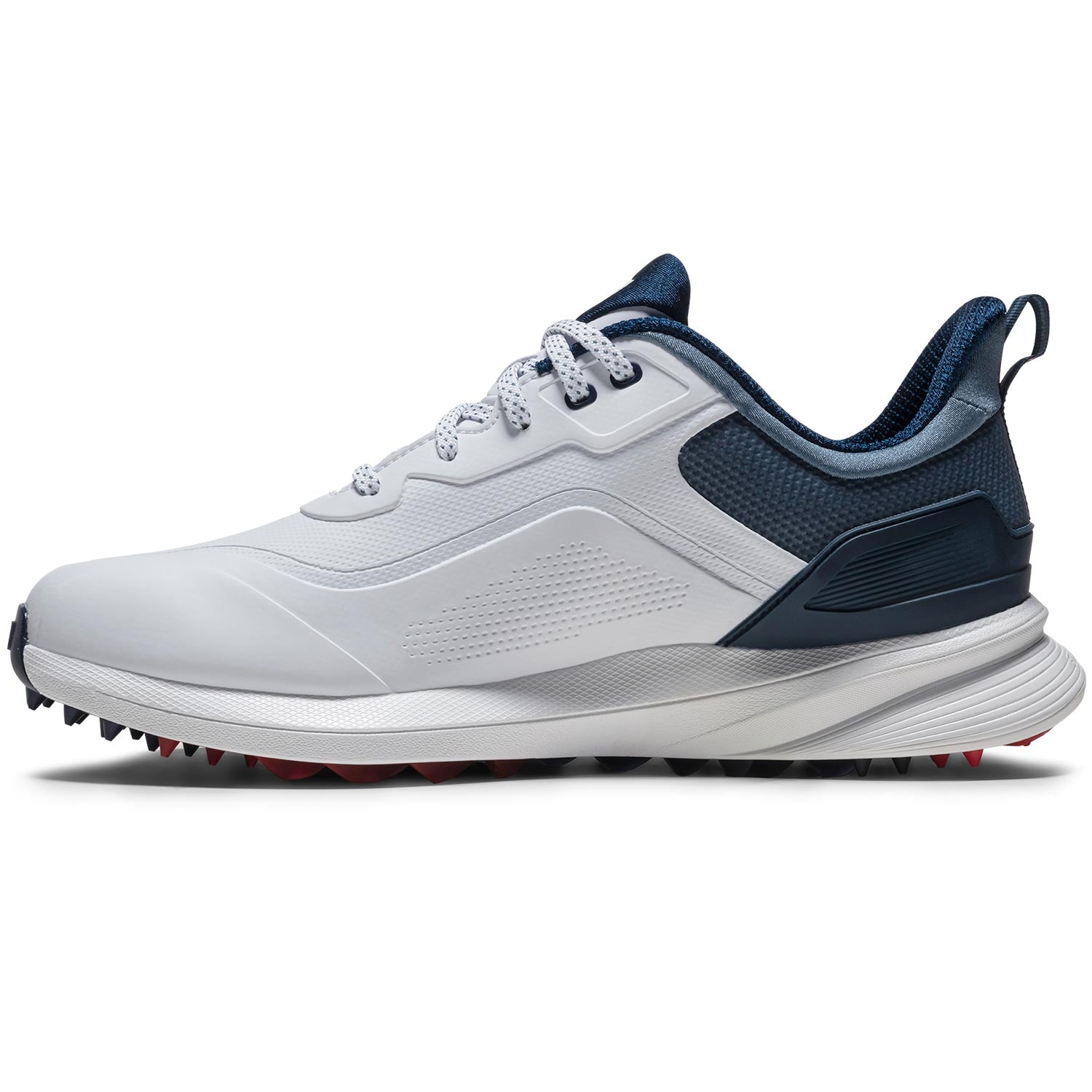 FootJoy Pro/SL Golf Shoes White/Steel Blue/Peacoat – Golf Discount