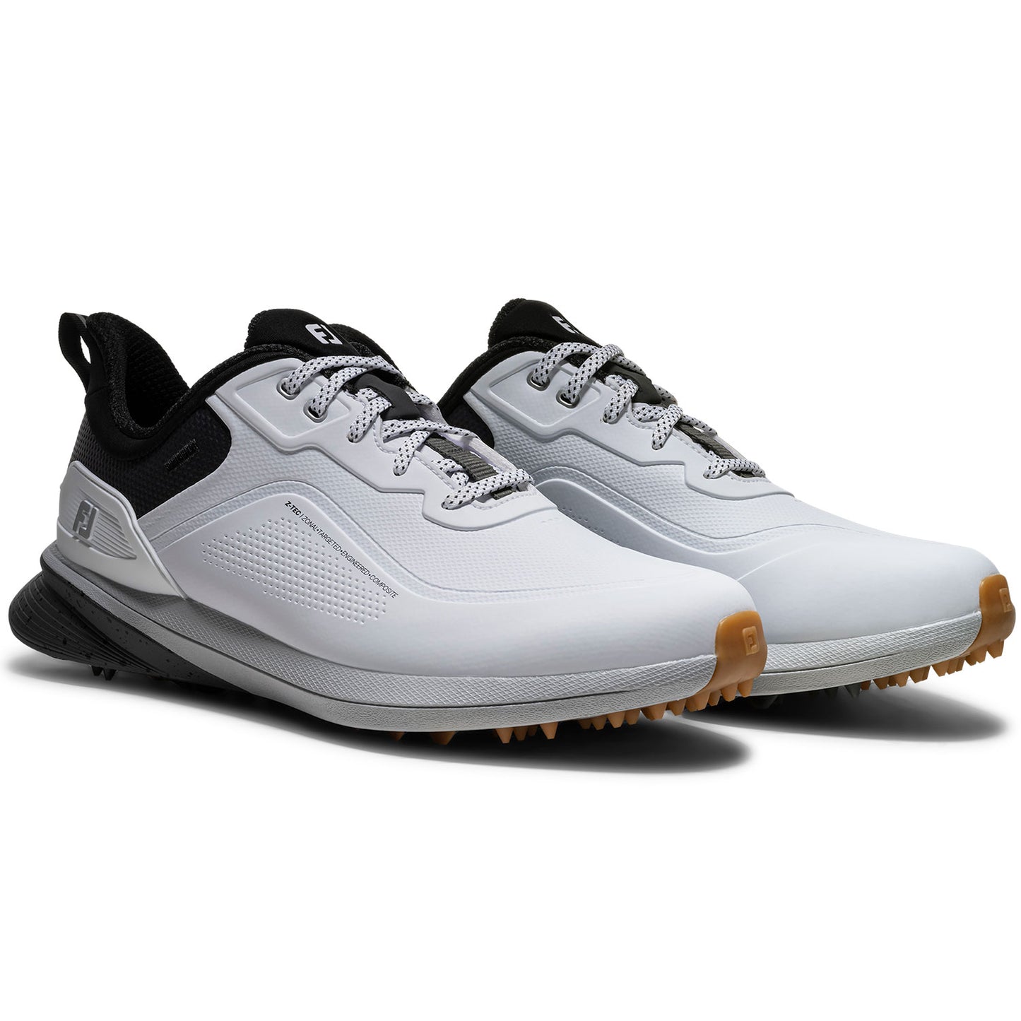 FootJoy Pro/SL Golf Shoes White/Harbor Mist/Black/Gum