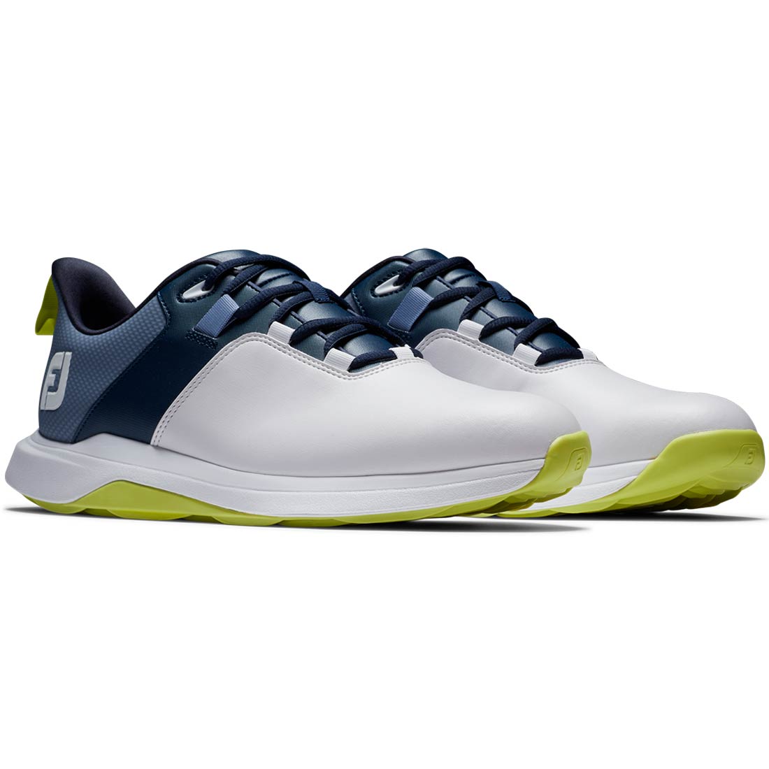 FootJoy ProLite Golf Shoes White/Navy – Golf Discount