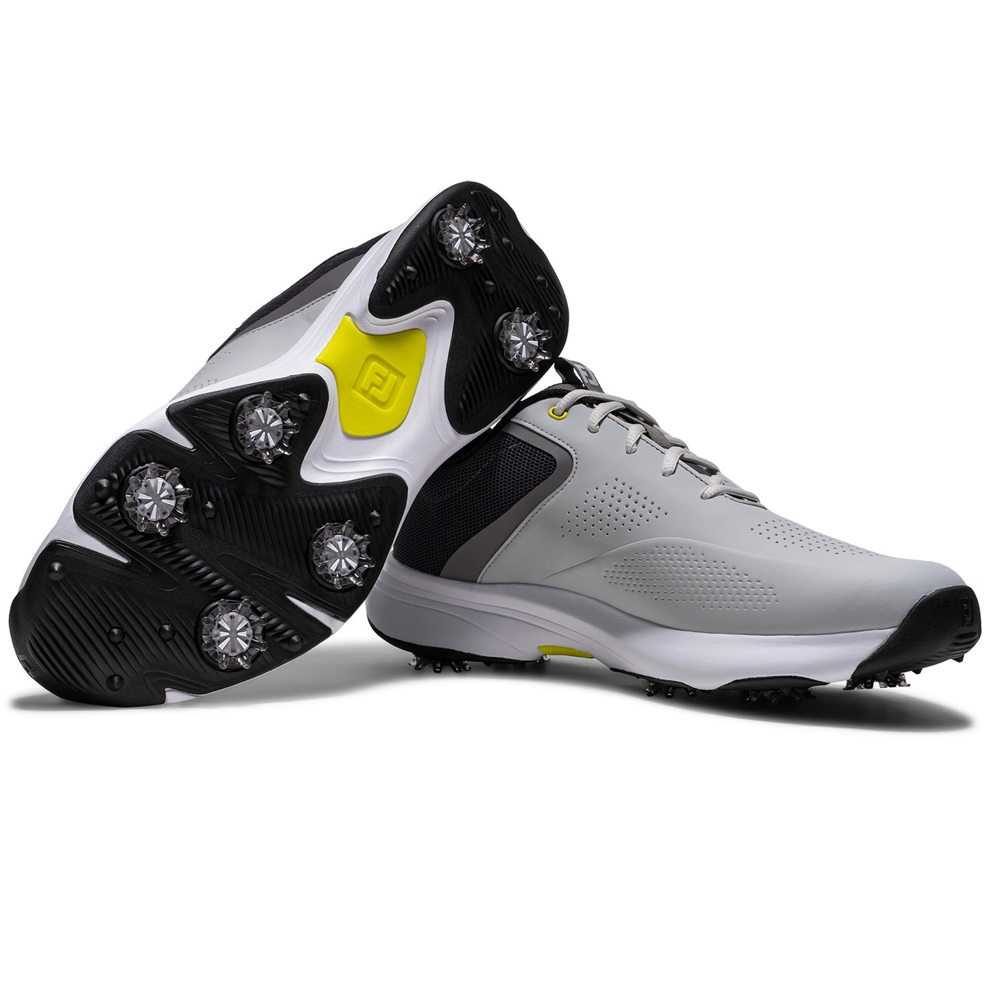 FootJoy Qualifier Golf Shoes Harbor Mist/Steel Grey/Black