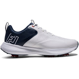 FootJoy Qualifier Golf Shoes White/Pageant Blue/High Risk Red