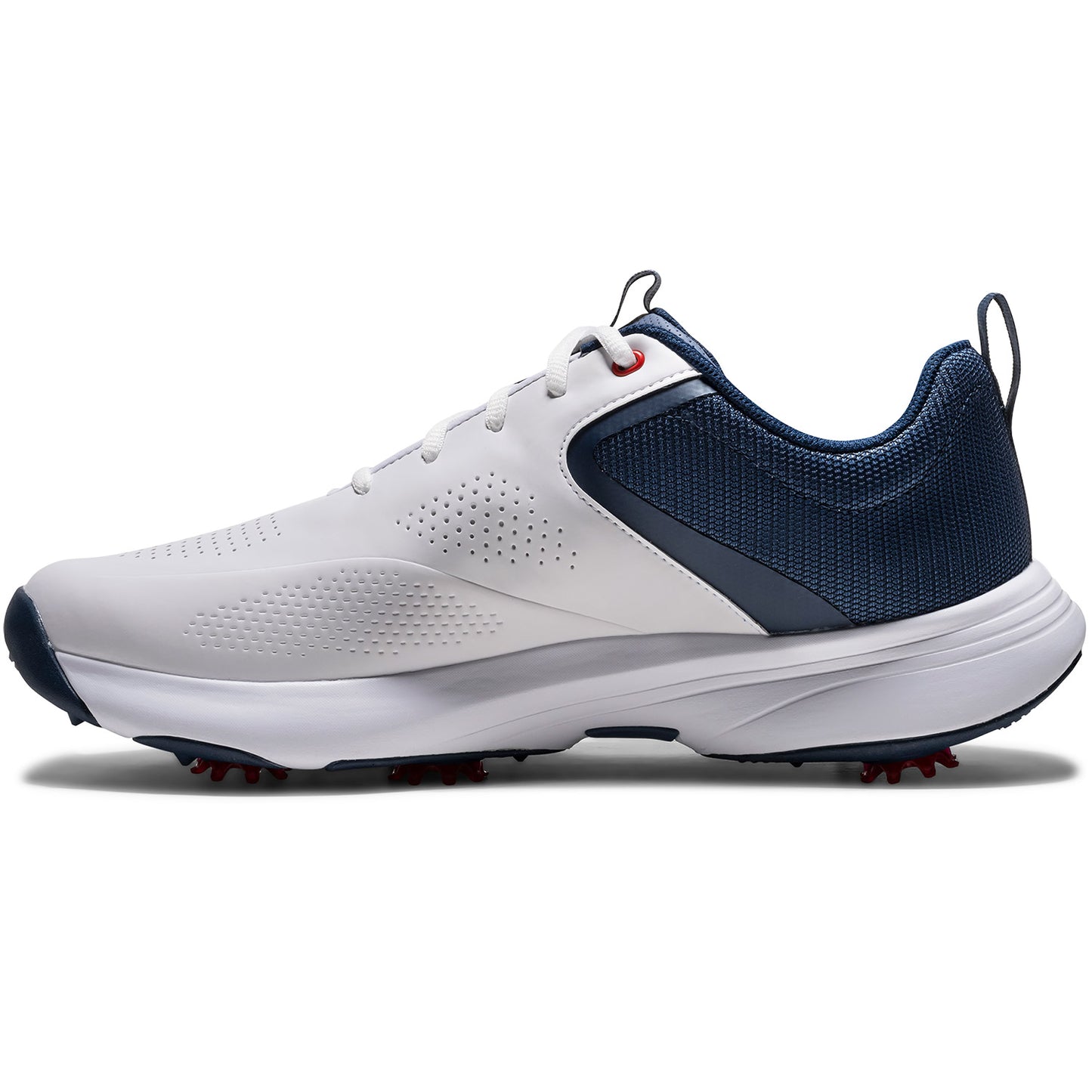 FootJoy Qualifier Golf Shoes White/Pageant Blue/High Risk Red
