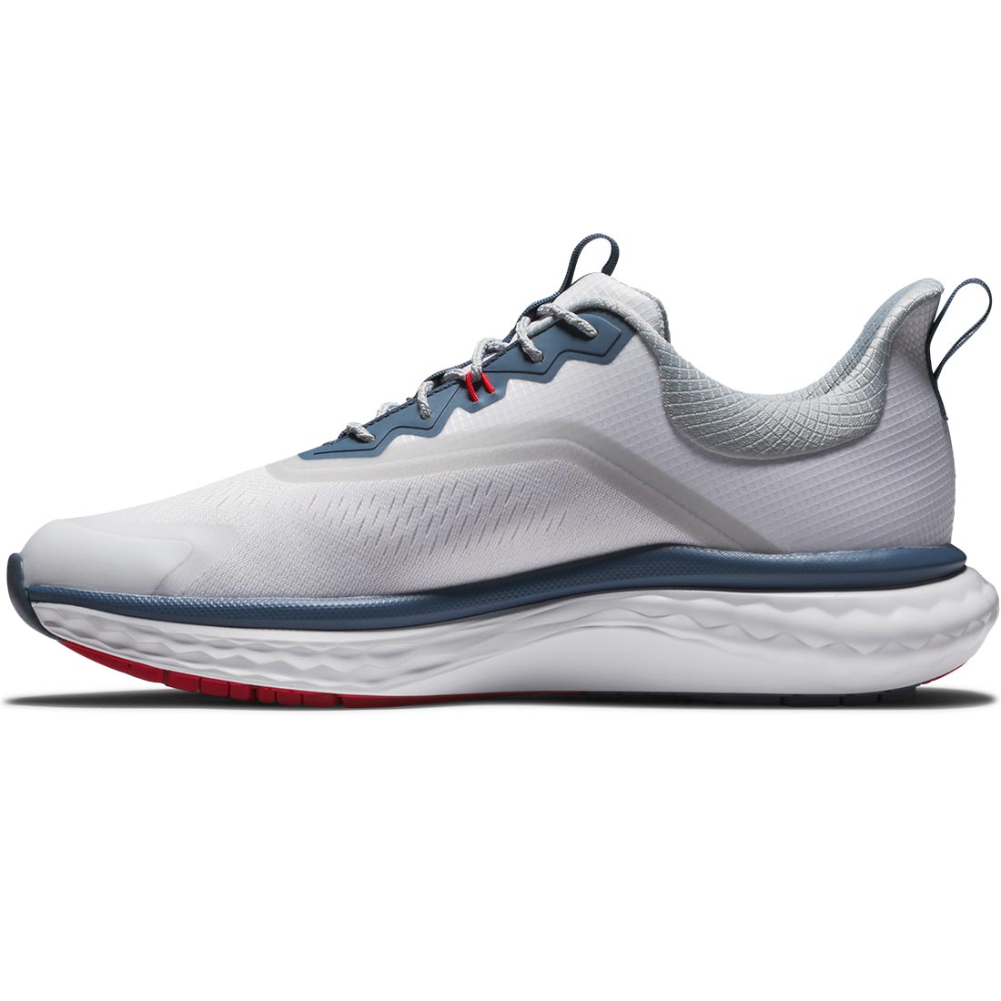 FootJoy Quantum Golf Shoes White/Blue/Red – Golf Discount