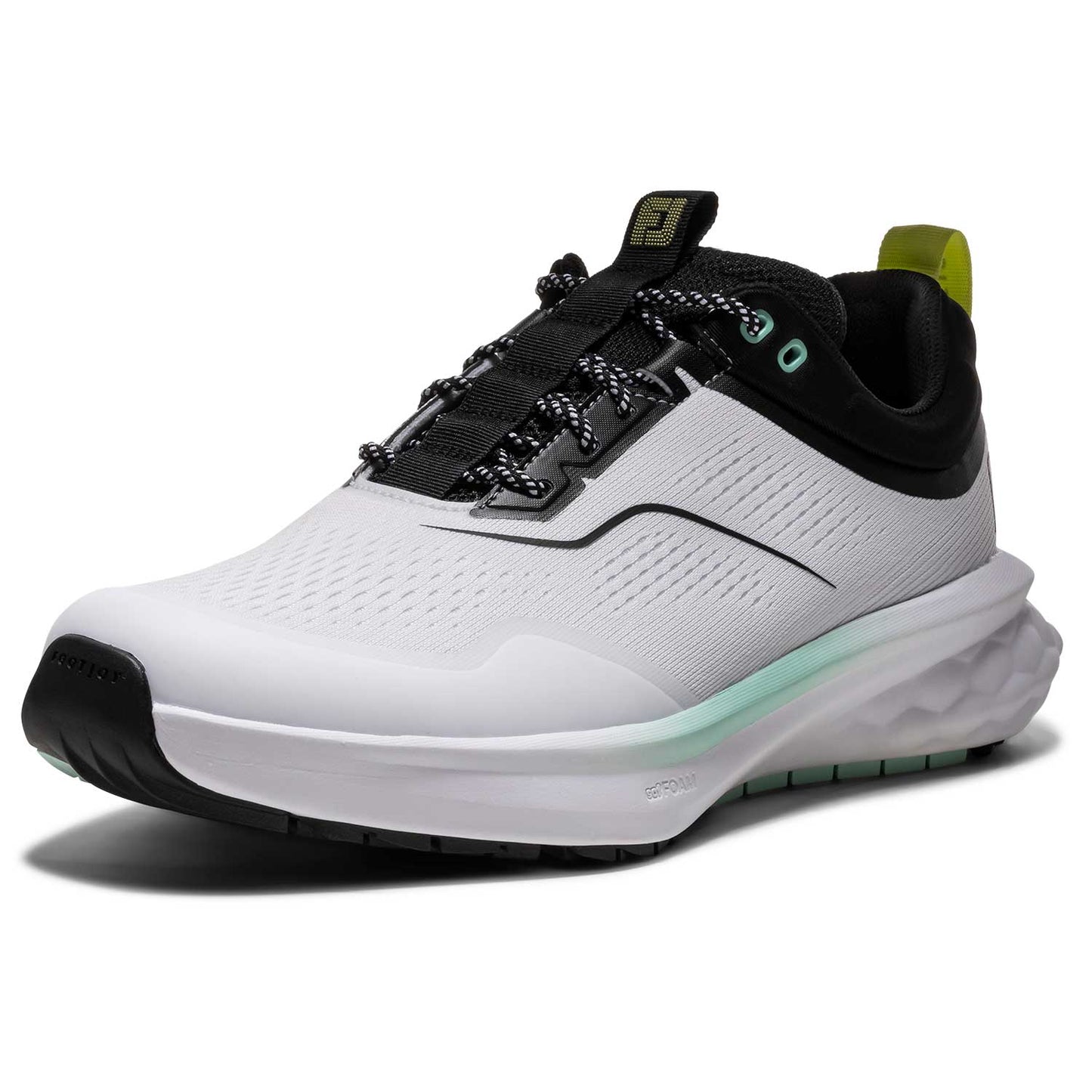 FootJoy Quantum Golf Shoes White/Black/Evening Primrose